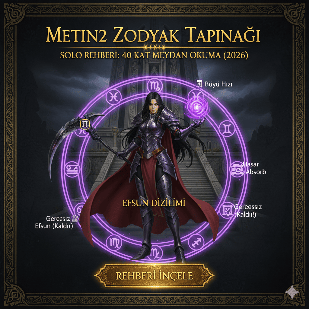 Zodyak Tapınağı Solo Rehberi: 40 Katlık Meydan Okuma (2026)